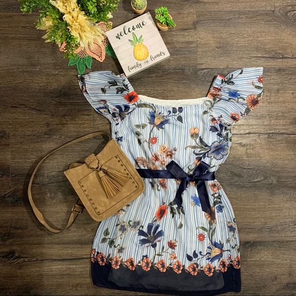 Signature by Robbie Bee Dresses & Skirts - Robbie Bee Boho Floral Dress